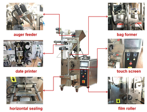 Parti macchina imballatrice automatica multifunzionale piccolo pezzo di ricambio coclea a vite per macchina imballatrice verticale - Product Image 3