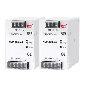 MiWi NLP-360-48 220vac输入48vdc输出360w 7.5a Smps发光二极管交流Dc开关电源48v