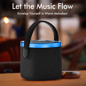 LENRUE F99便携式蓝牙扬声器，带RGB灯IPX5防水15小时无线户外探险旅行 - Product Image 6