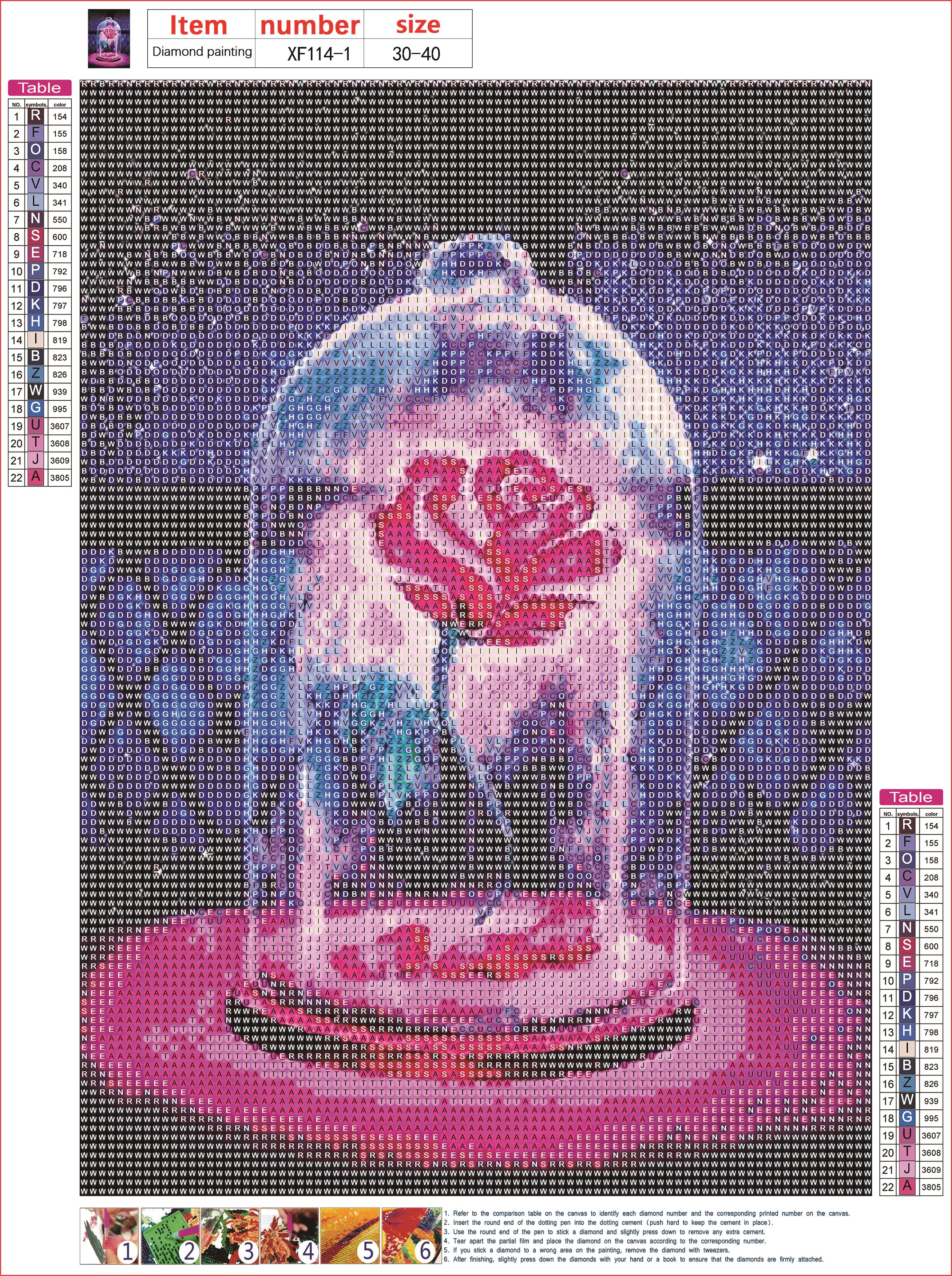 La rose dans la couverture