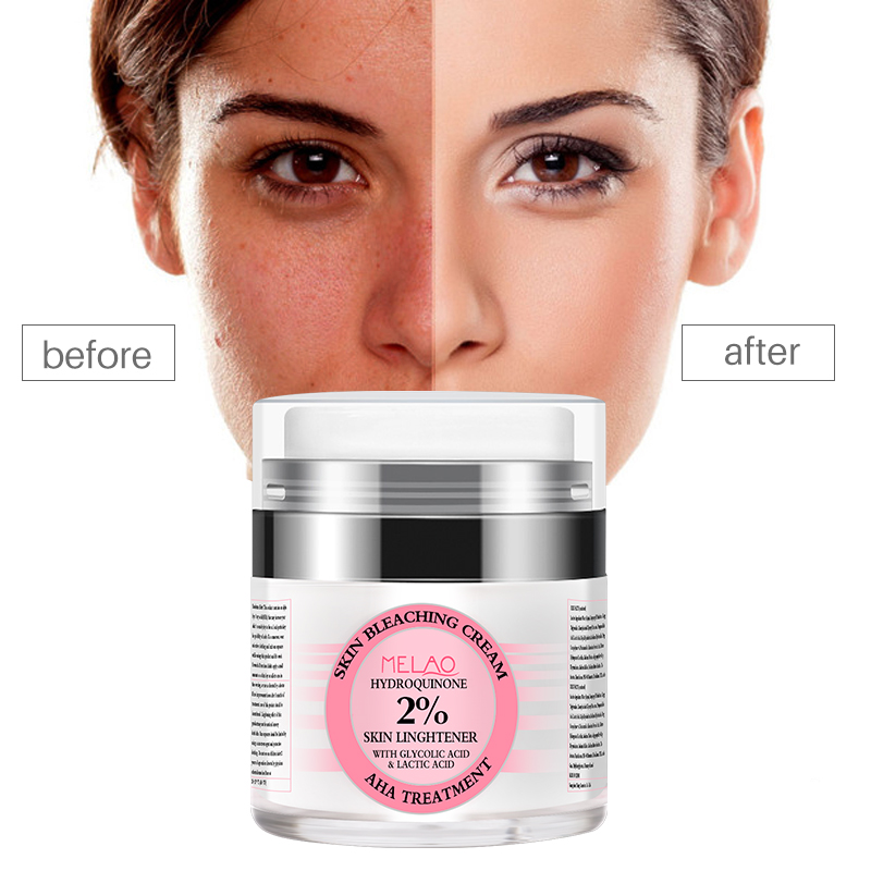crème éclaircissante pour la peau