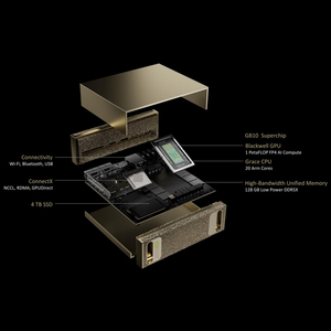 Nuevo DGX Spark Desktop Personal AI Supercomputing System Blackwell Architecture Mini Computer en stock - Product Image 5