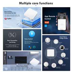 Zigbee 3,0 умный шлюз пульт дистанционного управления через приложение Zigbee Smart Hub совместим с Alexa Zigbee Hub - Product Image 3