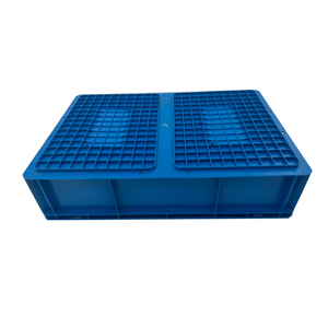Caja sólida europea industrial europea, bolsa de plástico PP reciclable encajable para almacenamiento y uso logístico, contenedor de rotación apilable - Product Image 4