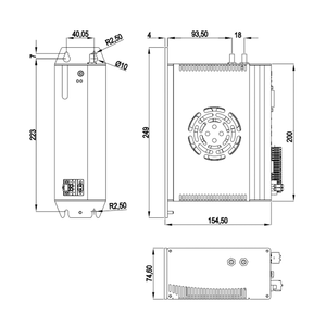 OEM LGA1151 7th 8th 9th I7 I5 I3 CPU Automation Industrial <strong>Computer</strong> - Product Image 5