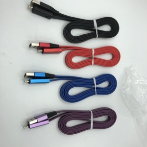 1.5M Custom Logo Multi-Function 2.1A Pure Copper <strong>USB</strong>-C Fast Charging Micro V8 TC Data <strong>USB</strong> Cable - Product Image 4