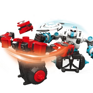 Emocionante juguetes de radio control de 360 grados de rotación rc robot de combate fiesta juego interactivo juguete boxeo entrenamiento robot - Product Image 2