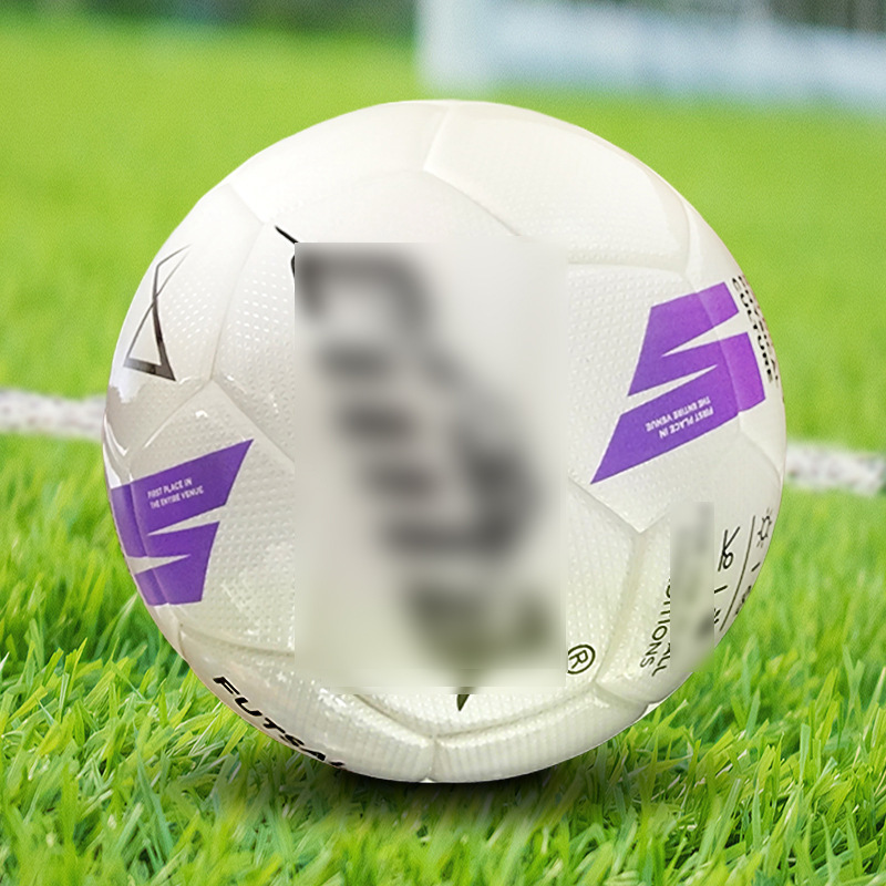 Parche morado sobre blanco
