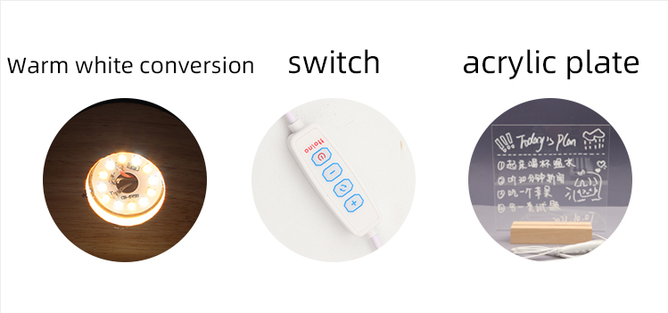 Lumière blanche chaude de conversion