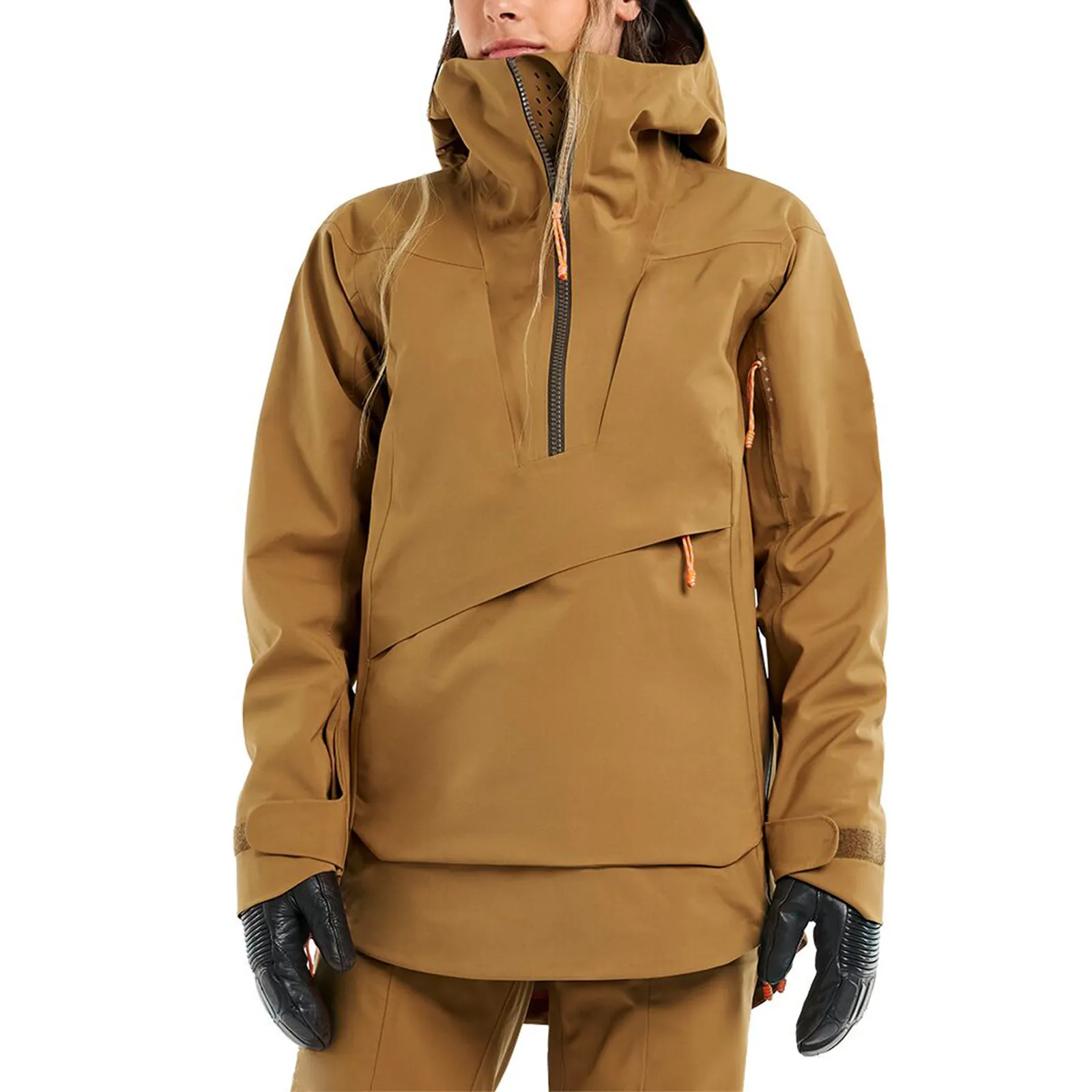 Fábrica Custom Caminhadas Ski Sportswear Impermeável Outdoor Inverno Homens Roupas Caminhadas Ski Windbreaker Neve Jaqueta