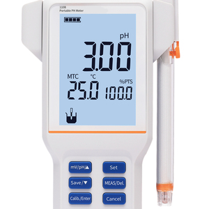 Medidor de PH IP65 Impermeable Calibración de 2 puntos Medidor de pH digital de mano Laboratorio - Product Image 6