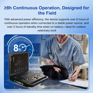Mesin Ultrasound hewan genggam Doppler warna portabel, mesin Ultrasound dokter hewan - Product Image 2