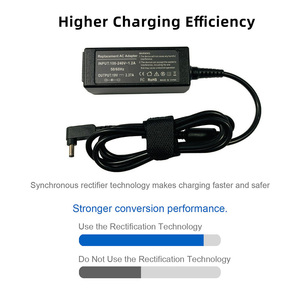 Ce Fcc Rohs电脑充电器4.0 * 1.35毫米45w交流适配器，适用于华硕19v 2.37a 45w笔记本电脑适配器 - Product Image 3