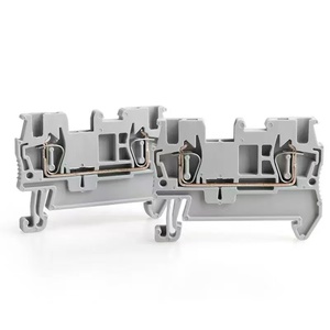 ST2.5 Conector de Cable de Enchufe Rápido 24-12AWG Alimentación a Través de Conexión Eléctrica Sin Tornillos Resorte Din Rail Terminal Blocks - Product Image 5