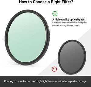 Small rig Professional 77mm CPL-Filter, Mrc-Zirkular polarisator filter, Schott B270 Optischer Glas filter-3587 - Product Image 3