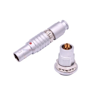 Compatible HGG <strong>FGG</strong> 0B 1B 2B <strong>3B</strong> Multicores Circular Electrical Low Voltage Male Female Push Pull Self-locking Connector - Product Image 1