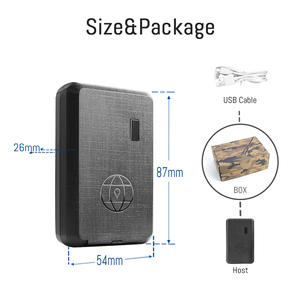 Autosali AT04 uzun süre bekleme kablosuz araç GPS Tracker güçlü manyetik otomobil araç sevkiyat konteyner izci için izleme - Product Image 4