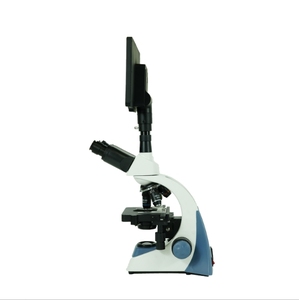 Microscopio biológico Pantalla de 10 pulgadas, microscopio para estudiantes Instrumento de enseñanza de microscopio digital profesional - Product Image 2