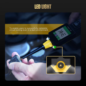 AUTOOL BT250 Auto Circuit Tester Leistungs sonde Kfz-Scanner Elektrische Auto-LED-Anzeige Spannung Digitale Diagnose werkzeuge - Product Image 4