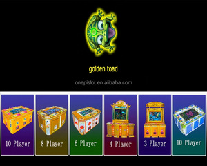 Golden <strong>Toad</strong> Fish Shooting Game Machine Premium Fishing Arcade Experience - Product Image 2