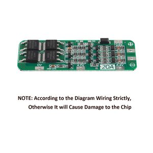 Sıcak satış 3S 20A 18650 lityum pil şarj cihazı PCB BMS koruma levhası - Product Image 5