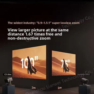 Лазерный проектор Hisense Vidda C3 Ultra 4K с тройным цветным лазерным проектором 3200CVIA Lumens 1,67x зум IMAX DLP Умный домашний кинотеатр - Product Image 5