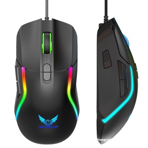 G28 RGB Game Mouse Wettbewerbs fähige Mini-Maus Chicken Macro Programming Factory Direct Buntes RGB für Computer Right Plastic