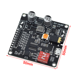 DY-HV8F 12V/24V Netzteil 10W/20W Sprach wiedergabe modul Unterstützt Micro SD Card MP3 Music Player für Arduino - Product Image 4