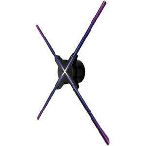LED WiFi fan holografik reklam makinesi ultra yüksek yoğunluklu dönen görüntü hologram 3d led fan - Product Image 5