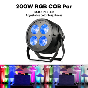 200 Вт RGB 3 в 1 COB Высокая яркость звука активация Par огни для бара Party Club KTV DMX управление светодиодное освещение - Product Image 3