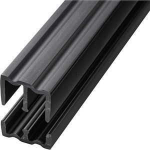 De plástico extrusiones de tamaño del fabricante directo de fábrica ABS PVC de plástico PP PE puertas correderas de la puerta y guías - Product Image 1