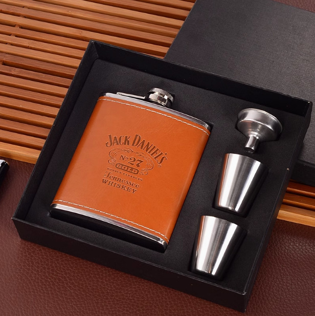 7 oz-200 ml-jack à peau jaune avec noyau noir