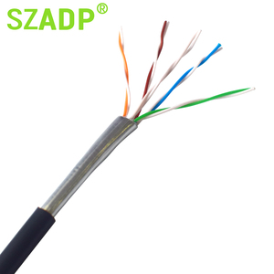 新技術UTP 0.45mm Cat5 4*2ペアCU <span class=keywords><strong>LAN</strong></span>ケーブルジャケットPECV/<span class=keywords><strong>PC</strong></span>パスイーサネットテスト305m 1000ftネットワークケーブル用