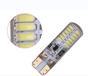 T10-3014-24 24SMD T10 Canbus ข้อผิดพลาดฟรี12โวลต์นำสำหรับประตูแสงความกว้างแสงป้ายทะเบียนแสงที่มีกระพริบ - Product Image 3
