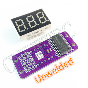MAX7219 0.36 pollici 3 bit digitale Display a LED 7 segmento modulo 5 colore disponibile per Arduino STM32 STC AVR ESP32 non saldato - Product Image 6