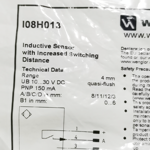 เซ็นเซอร์สวิตช์แบบใกล้เคียงรุ่นใหม่ I18H013 แบบ PNP หน้าสัมผัสปกติแบบปิด หน้าสัมผัสปกติแบบเปิด ระยะตรวจจับ 12 มม. เซ็นเซอร์แบบเหนี่ยวนำ - Product Image 4