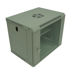 19英寸9U装配式壁挂式互联网服务器机架金属电信网柜 - Product Image 5