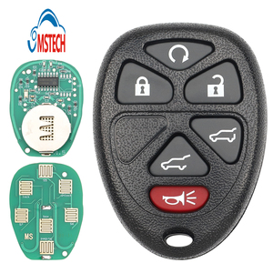 MS 6 düğme 315MHZ FCCID ouou270 PN 22756462 GM yedek anahtarsız giriş için otomatik anahtar uzaktan kumanda araç boş araba anahtarlık - Product Image 2