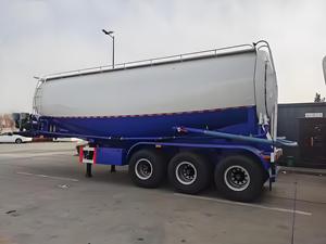 3 Axle 4 Axle 5 AxleBulk Cement Lime Coalパウダータンクトラックセメントパウダータンクセミトレーラー