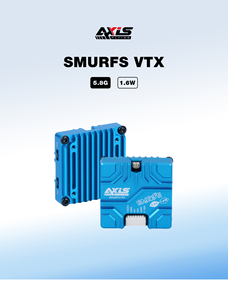 Axisflying การส่งภาพแบบแอนะล็อก vtx 5.8G 1.6W 25/100/2501800/1600mW 7V-36V ควบคุม OSD 20x20mm สำหรับโดรน RC FPV - Product Image 6