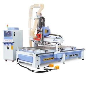 Production Line CNC Router Atc 1325 Wood Working Automatic <strong>Loading</strong> and <strong>Unloading</strong> Nesting <strong>Machine</strong> for Furniture Cabinet - Product Image 3