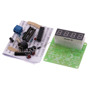 Original At89c2051 4 Bits Electronic Clock Production Suite C51 Digital Led Display Diy <strong>Kit</strong> - Product Image 2