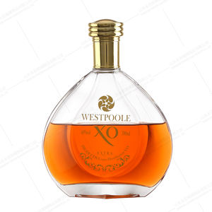 Napoleon xo Brandy 700ml chai phẳng vòng bụng thủy tinh với cao su Stopper dập nóng Cocktail tinh thần bao bì 750ml Công suất - Product Image 2