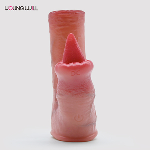 Wieder verwendbare Penis ärmel Extender Realistische Penis Kondom scheide Verzögerung Silikon verlängerung Sexspielzeug für Männer - Product Image 5