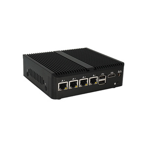 4 Port Lan RJ45 Firewall Router J4125 J6412 N100 Mini <strong>Computer</strong> Linux WiFi 5 WiFi 6 Mini PC Pfsense Firewall PC - Product Image 5