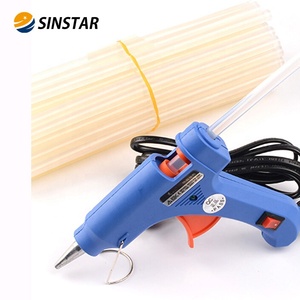 Barra de pegamento caliente, barra de pistola de pegamento caliente transparente más vendida, barra de pegamento de fusión en caliente de silicona de 11mm y 7mm