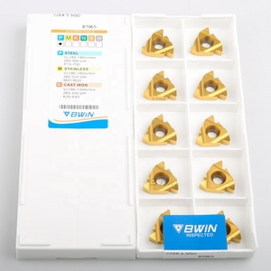 22IR 22ER 3.5ISO 4.0ISO 4.5ISO 5.0ISO 5.5ISO 6.0ISO外部CNC旋盤ねじ超硬カットインサート - Product Image 4