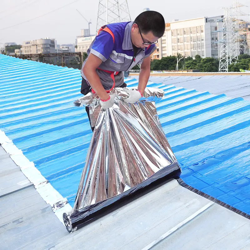 Couleur bleue étanche pour la membrane de bitume de réparation de feuille de membrane d'asphalte de toit