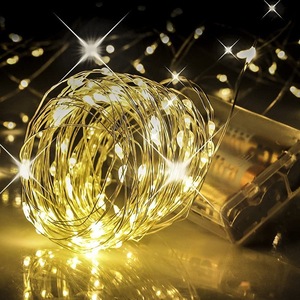 LED Battery Box Light Strings mit Kupferdraht-PVC-Gehäuse und USB-Anschluss mit Wave Ball für den Lager gebrauch - Product Image 6