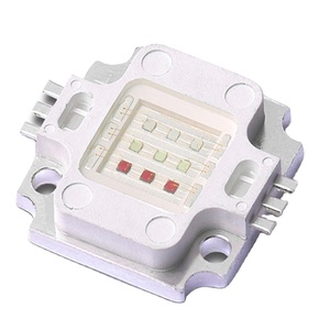 Высокая мощность 10 Вт RGB 3 в 1 COB светодиодный чип модуль медная база COB LED - Product Image 1